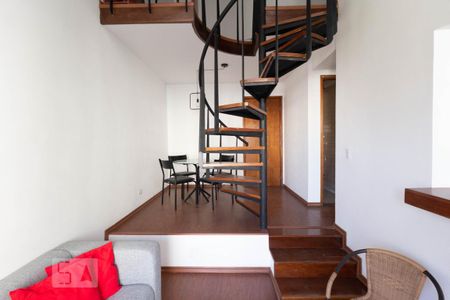 Sala de apartamento para alugar com 1 quarto, 60m² em Jardim Paulista, São Paulo