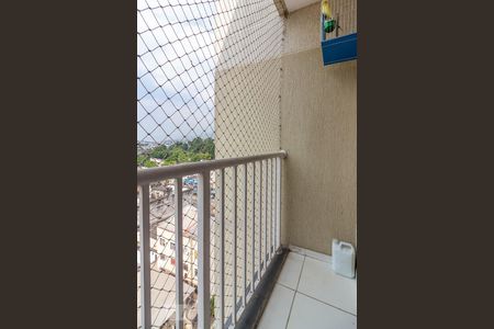 Varanda da Sala de apartamento à venda com 2 quartos, 50m² em Cascadura, Rio de Janeiro