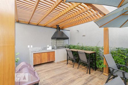 Studio à venda com 28m², 1 quarto e sem vagaChurrasqueira