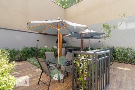 Studio à venda com 28m², 1 quarto e sem vagaChurrasqueira