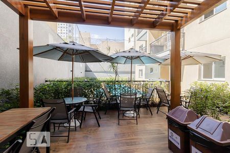 Studio à venda com 28m², 1 quarto e sem vagaChurrasqueira