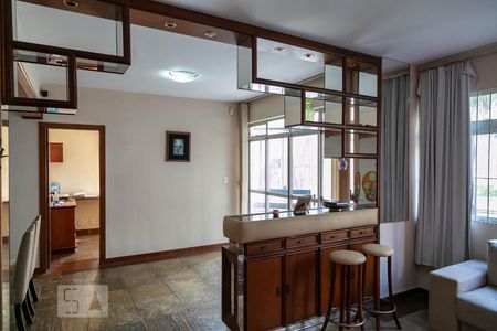 Sala de apartamento à venda com 4 quartos, 207m² em Sion, Belo Horizonte