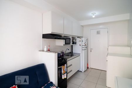 Sala / Cozinha de apartamento à venda com 1 quarto, 27m² em Jardim Prudência, São Paulo