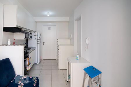 Sala / Cozinha de apartamento à venda com 1 quarto, 27m² em Jardim Prudência, São Paulo