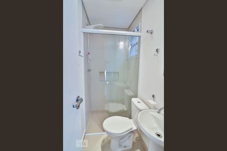 Banheiro de kitnet/studio para alugar com 1 quarto, 12m² em Campos Elíseos, São Paulo