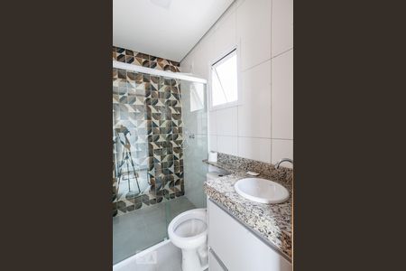 Banheiro de apartamento para alugar com 1 quarto, 40m² em Vila São Pedro, Santo André