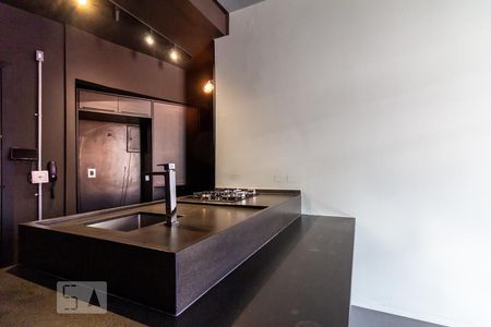 Cozinha de apartamento à venda com 1 quarto, 68m² em Bela Vista, São Paulo