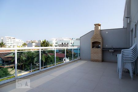Varanda gourmet de apartamento à venda com 3 quartos, 180m² em Recreio dos Bandeirantes, Rio de Janeiro
