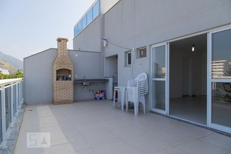Varanda gourmet de apartamento à venda com 3 quartos, 180m² em Recreio dos Bandeirantes, Rio de Janeiro