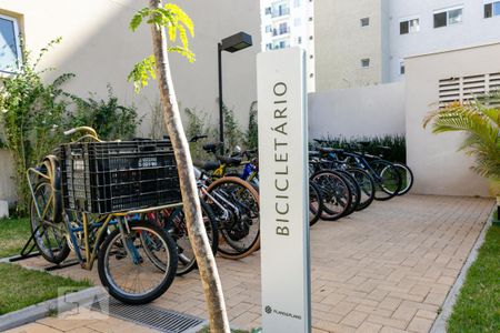 Área comum -  Biciletário de apartamento à venda com 1 quarto, 28m² em Vila Palmeiras, São Paulo