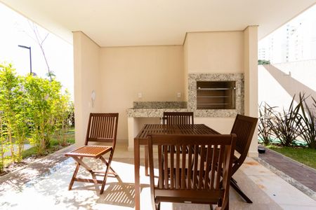 Área comum -  Churrasqueira de apartamento à venda com 1 quarto, 28m² em Vila Palmeiras, São Paulo
