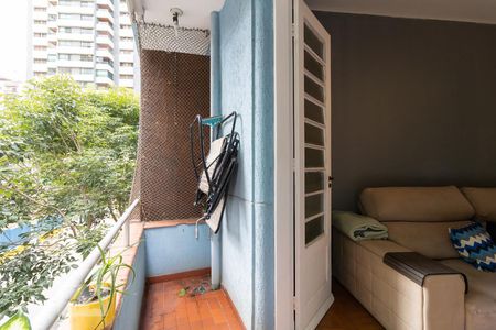 Varanda da Sala de apartamento à venda com 2 quartos, 90m² em Aclimação, São Paulo
