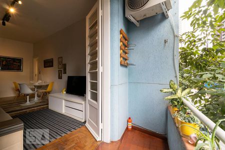 Varanda da Sala de apartamento à venda com 2 quartos, 90m² em Aclimação, São Paulo