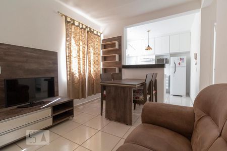 Sala de apartamento para alugar com 2 quartos, 44m² em Gávea, Uberlândia
