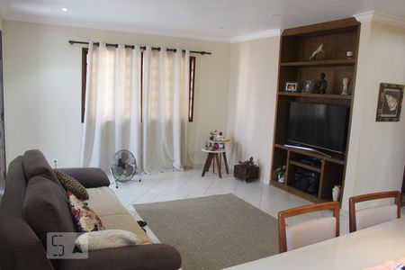 sala de casa de condomínio à venda com 3 quartos, 230m² em Vargem Pequena, Rio de Janeiro