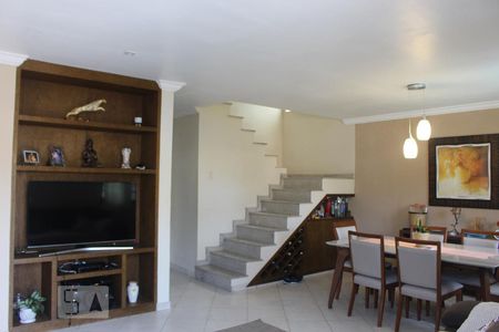 sala de casa de condomínio à venda com 3 quartos, 230m² em Vargem Pequena, Rio de Janeiro