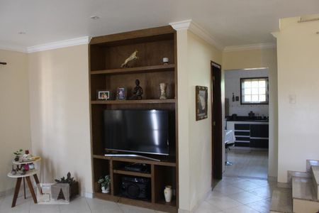 sala de casa de condomínio à venda com 3 quartos, 230m² em Vargem Pequena, Rio de Janeiro