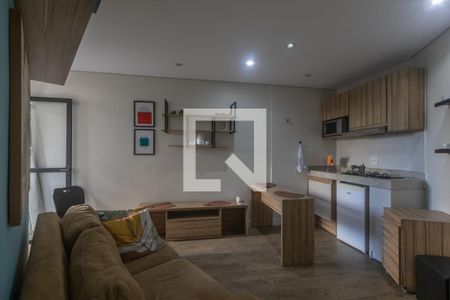 Studio de kitnet/studio para alugar com 1 quarto, 35m² em Indianópolis, São Paulo