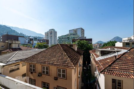 Vista da Varanda da Sala de apartamento à venda com 1 quarto, 55m² em Gávea, Rio de Janeiro