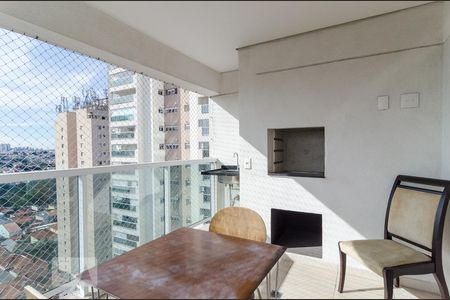 Varanda Gourmet de apartamento à venda com 2 quartos, 73m² em Vila Monte Alegre, São Paulo