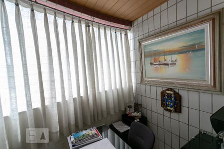 Varanda da Sala de apartamento à venda com 3 quartos, 130m² em Ipiranga, Belo Horizonte