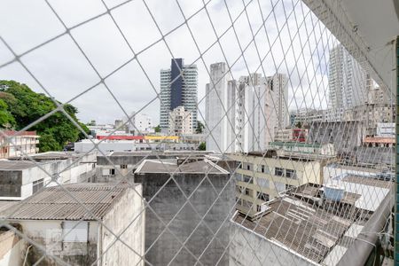 Vista da varanda de kitnet/studio para alugar com 1 quarto, 40m² em Barra, Salvador