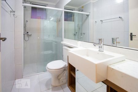 Banheiro 01 de apartamento para alugar com 2 quartos, 76m² em Saco dos Limões, Florianópolis