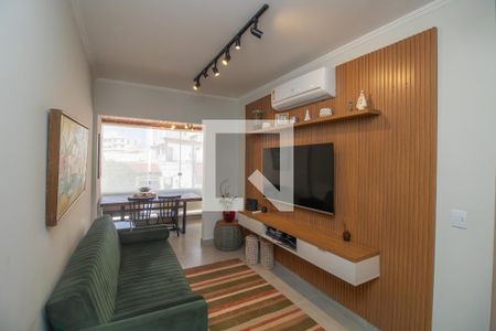 Sala de apartamento para alugar com 1 quarto, 52m² em Jardim Irajá, Ribeirão Preto