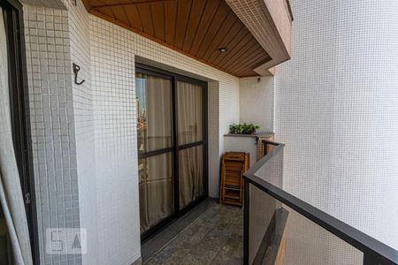 Varanda da Sala de apartamento à venda com 3 quartos, 210m² em Vila Regente Feijó, São Paulo