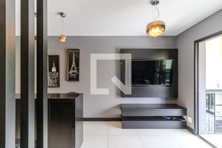 Sala de apartamento à venda com 1 quarto, 38m² em Campos Elíseos, São Paulo