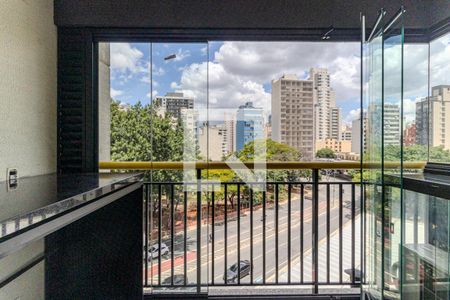 Varanda de apartamento à venda com 1 quarto, 38m² em Campos Elíseos, São Paulo