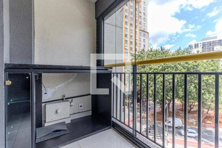 Varanda de apartamento à venda com 1 quarto, 38m² em Campos Elíseos, São Paulo