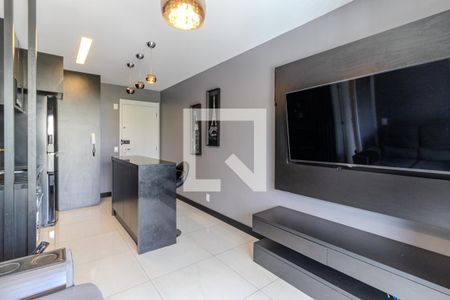 Sala de apartamento à venda com 1 quarto, 38m² em Campos Elíseos, São Paulo