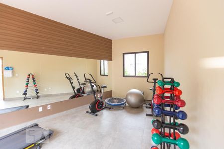 Apartamento para alugar com 48m², 2 quartos e 1 vaga Apartamento para alugar com 48m², 2 quartos e 1 vagaAcademia