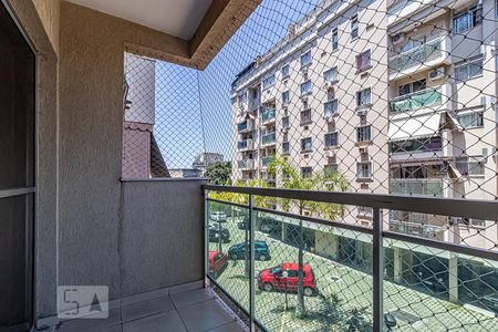 Varanda da Sala de apartamento à venda com 2 quartos, 60m² em Taquara, Rio de Janeiro