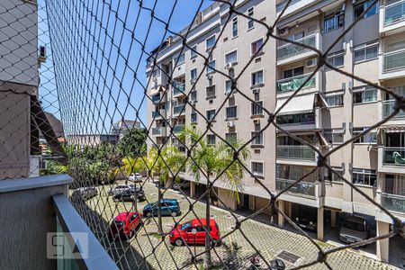 Vista da Varanda de apartamento à venda com 2 quartos, 60m² em Taquara, Rio de Janeiro