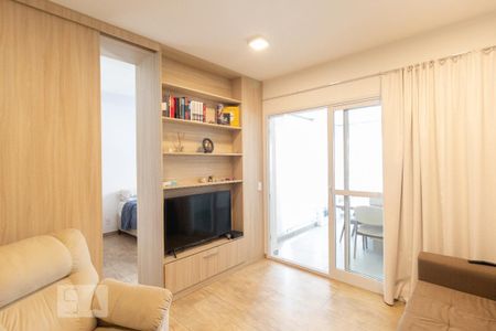 Sala de apartamento para alugar com 1 quarto, 42m² em Pinheiros, São Paulo