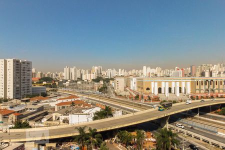 Vista Sacada de apartamento à venda com 1 quarto, 50m² em Mooca, São Paulo