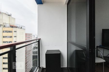Apartamento à venda com 45m², 1 quarto e 1 vagaVaranda