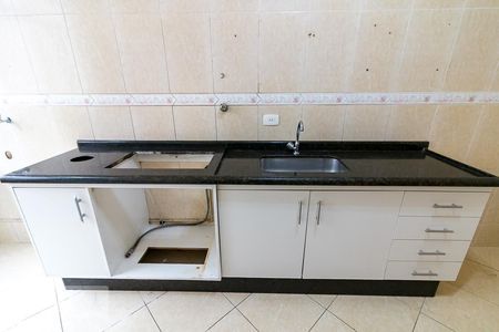 Apartamento à venda com 60m², 2 quartos e 1 vagaCozinha - pia e gabinete