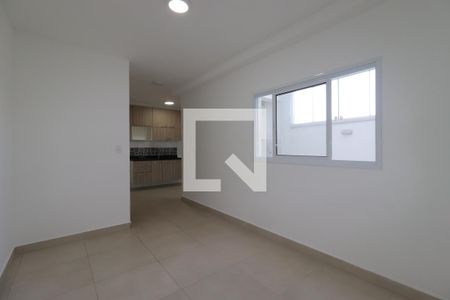 Sala de apartamento à venda com 2 quartos, 55m² em Campestre, Santo André
