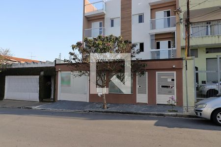 Fachada de apartamento para alugar com 2 quartos, 55m² em Campestre, Santo André
