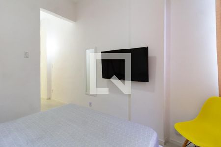 Detalhe da sala/quarto de kitnet/studio para alugar com 1 quarto, 23m² em Centro, Rio de Janeiro