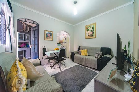 Sala de casa à venda com 2 quartos, 114m² em Vila Linda, Santo André