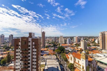 Vista da sacada de apartamento para alugar com 1 quarto, 60m² em Cambuí, Campinas