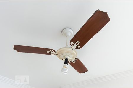 Ventilador de teto de apartamento para alugar com 1 quarto, 50m² em Campo Grande, Santos