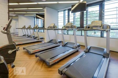 Studio para alugar com 22m², 1 quarto e sem vagaÁrea comum - Academia