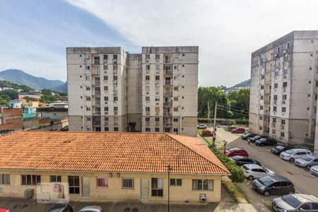 Varanda da Sala Vista de apartamento para alugar com 2 quartos, 52m² em Taquara, Rio de Janeiro