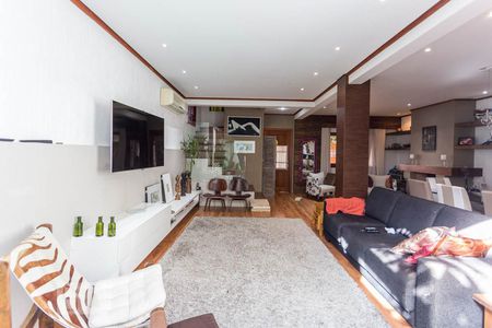 Sala de casa de condomínio à venda com 3 quartos, 270m² em Santa Tereza, Porto Alegre