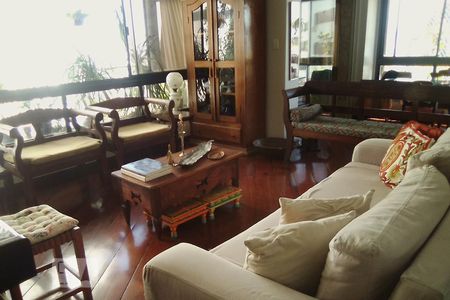 Detalhe Sala de apartamento para alugar com 4 quartos, 195m² em Caminho das Árvores, Salvador